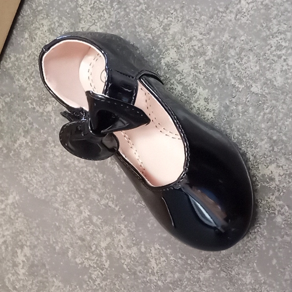 Infant girls flats color black - Picture 2 of 5